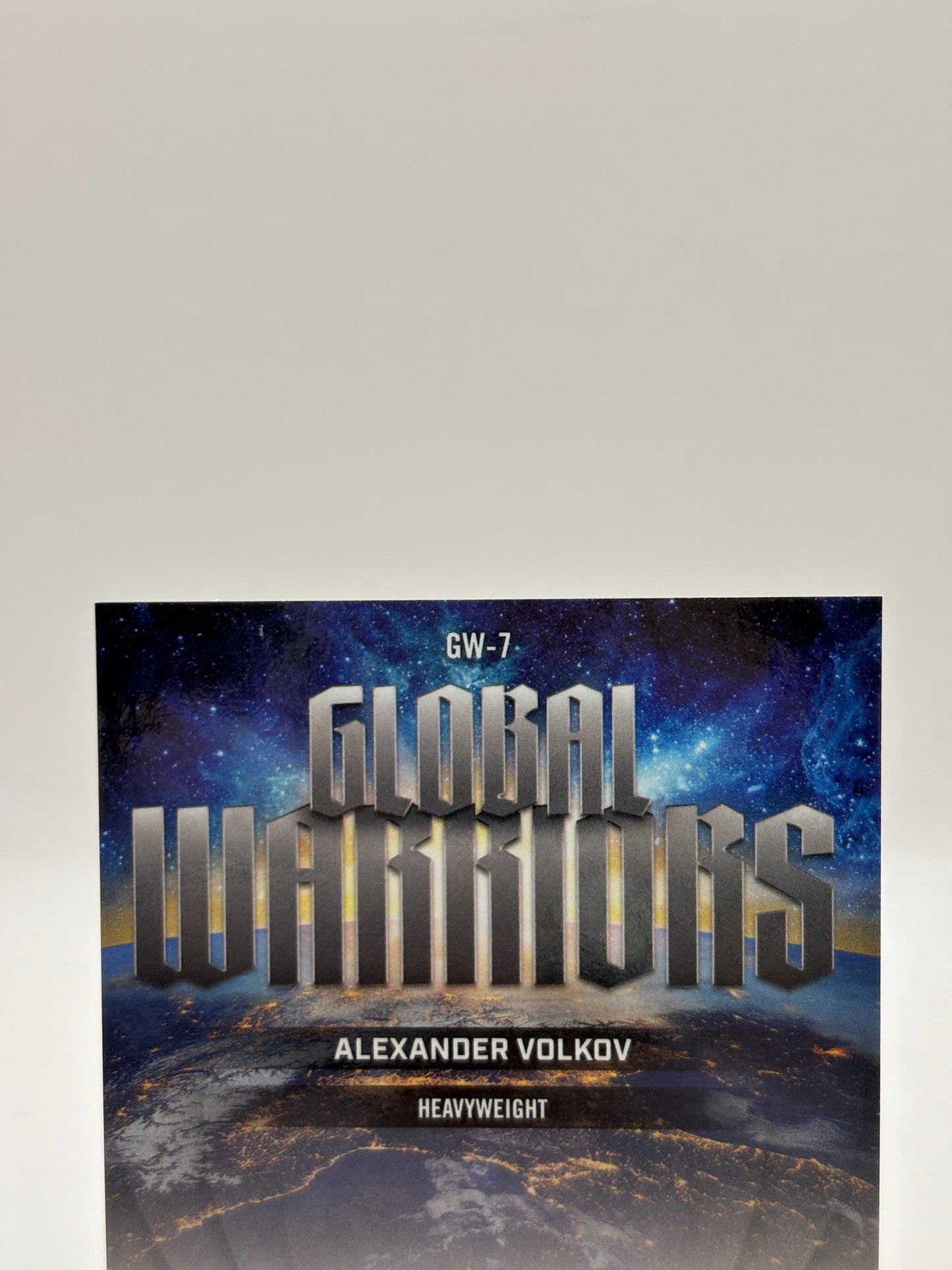 Topps Chrome 2026 UFC - GW-7 Global Warriors Alexander Volkov Oranger /25