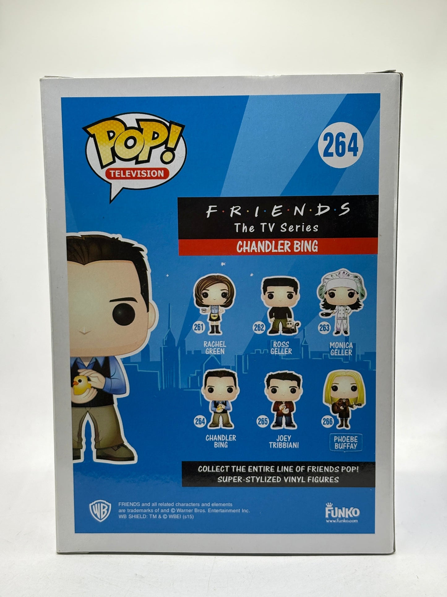 Funko POP! Television Friends #264 Chandler Bing Vinyl Figure FRENLY BRICKS - Open 7 Days