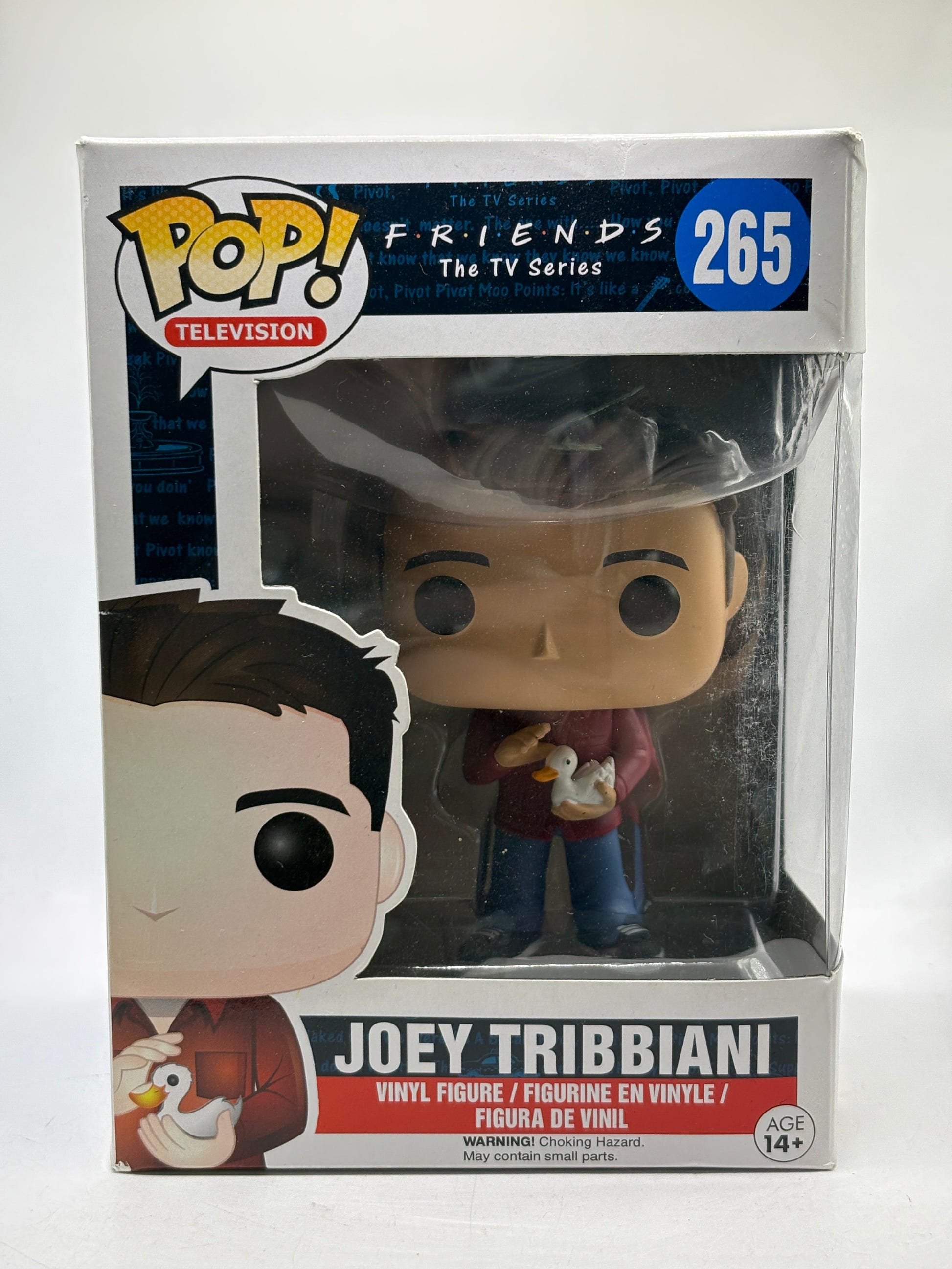 Funko POP! Television Friends#265 Joey Tribbiani Vinyl Figure FRENLY BRICKS - Open 7 Days image 1
