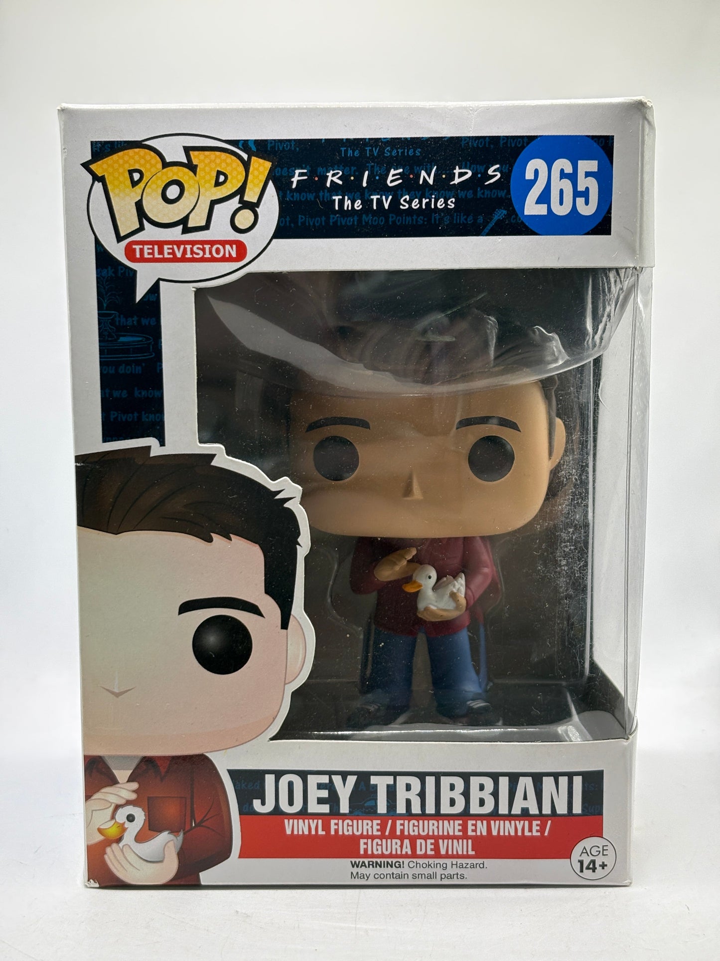Funko POP! Television Friends#265 Joey Tribbiani Vinyl Figure FRENLY BRICKS - Open 7 Days