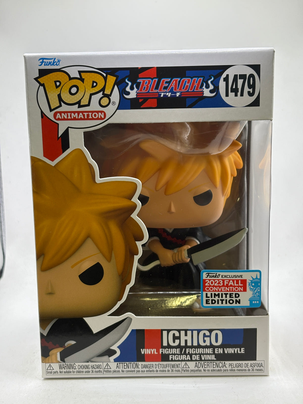 Funko POP! Animation Bleach #1479 Ichigo 2023 Fall Vinyl Figure image 1