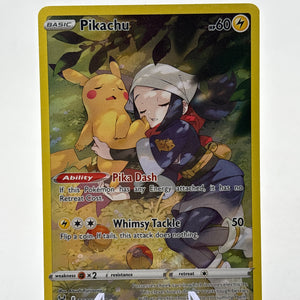 Pokemon TCG Sword Shield Lost Origin - Pikachu TG05/TG30 Rare LP FRENLY BRICKS - Open 7 Days