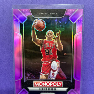Dennis Rodman Prizm Monopoly 2024-25 Purple /199 FRENLY BRICKS - Open 7 Days