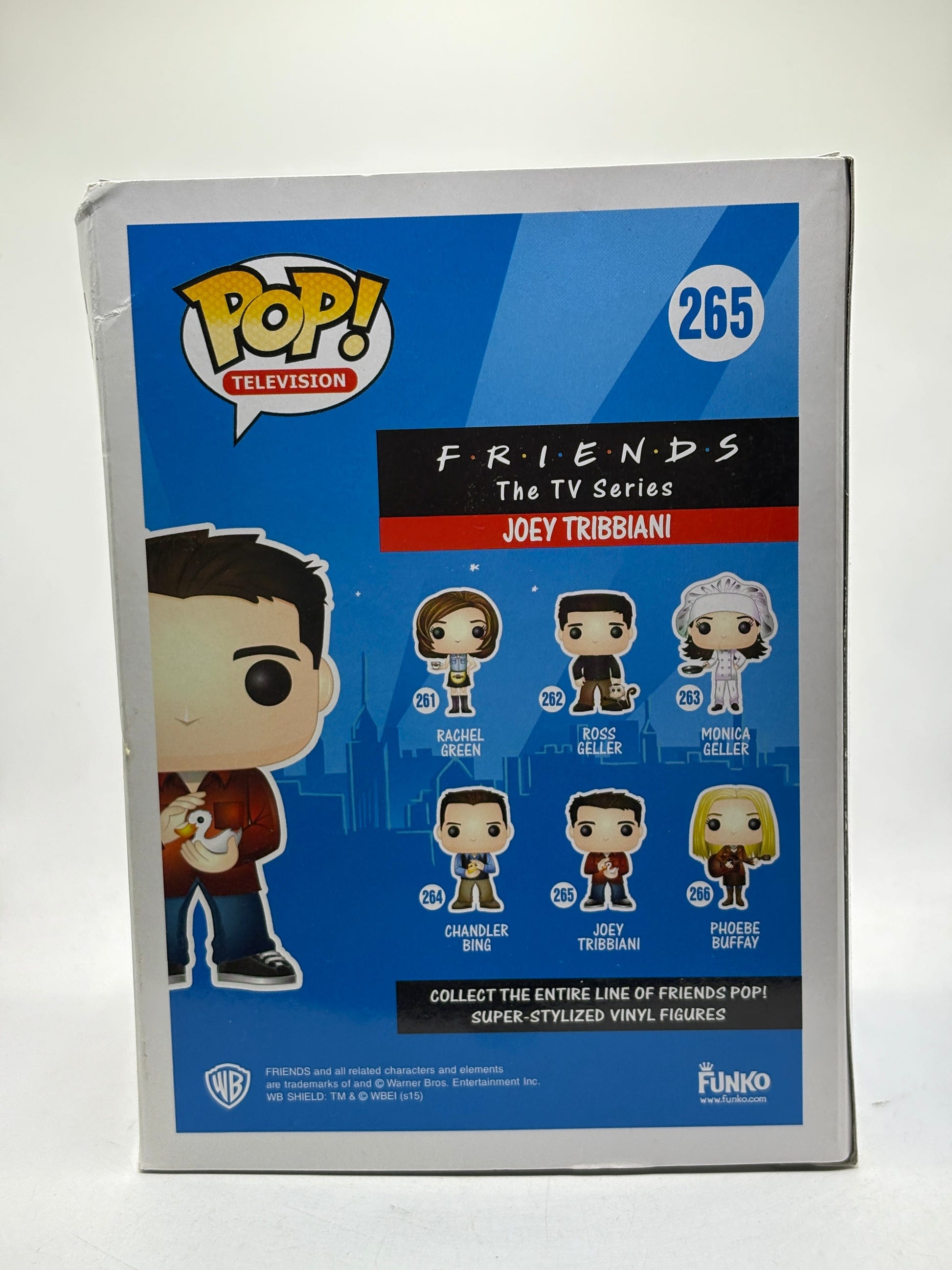 Funko POP! Television Friends#265 Joey Tribbiani Vinyl Figure FRENLY BRICKS - Open 7 Days image 3