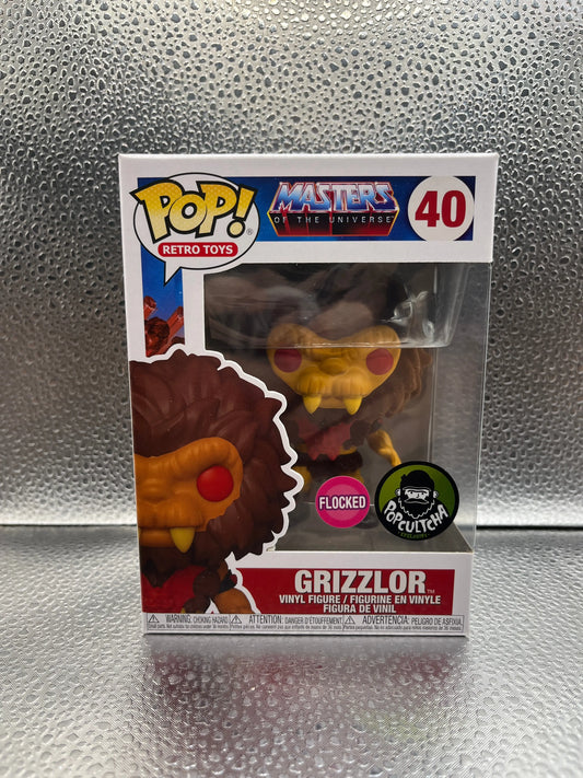 Funko POP Retro Toys - MOTU Grizzlor #40 (Flocked Popcultcha Exclusive) FRENLY BRICKS - Open 7 Days