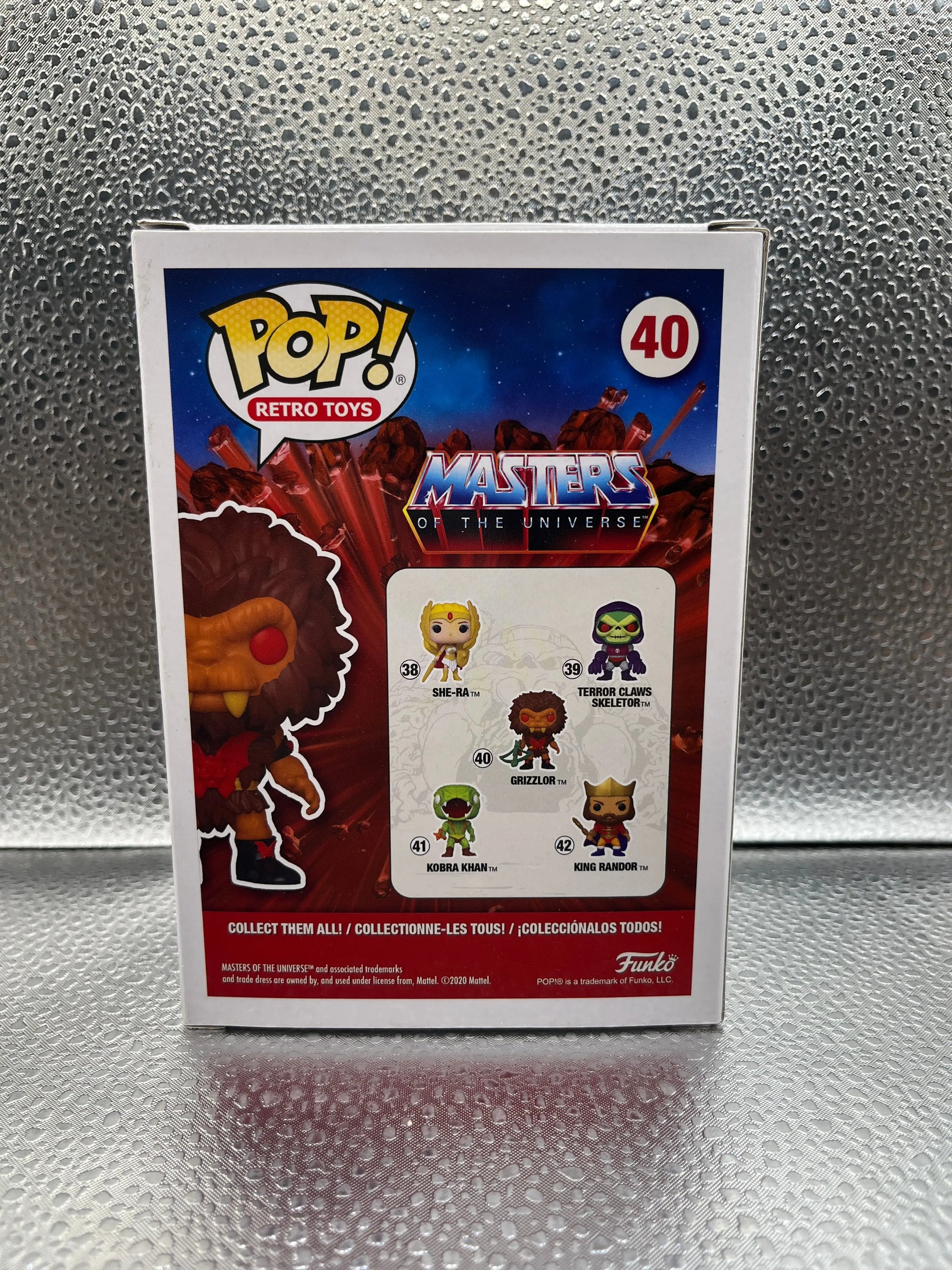 Funko POP Retro Toys - MOTU Grizzlor #40 (Flocked Popcultcha Exclusive) FRENLY BRICKS - Open 7 Days