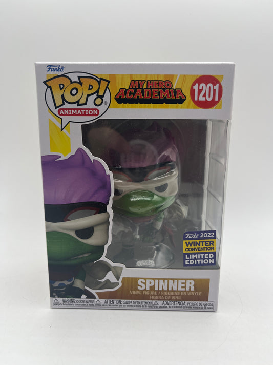 Funko POP Animation My Hero Academia Spinner 1201 2022 Winter Convention Limited FRENLY BRICKS - Open 7 Days
