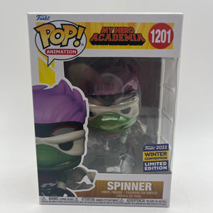 Funko POP Animation My Hero Academia Spinner 1201 2022 Winter Convention Limited FRENLY BRICKS - Open 7 Days