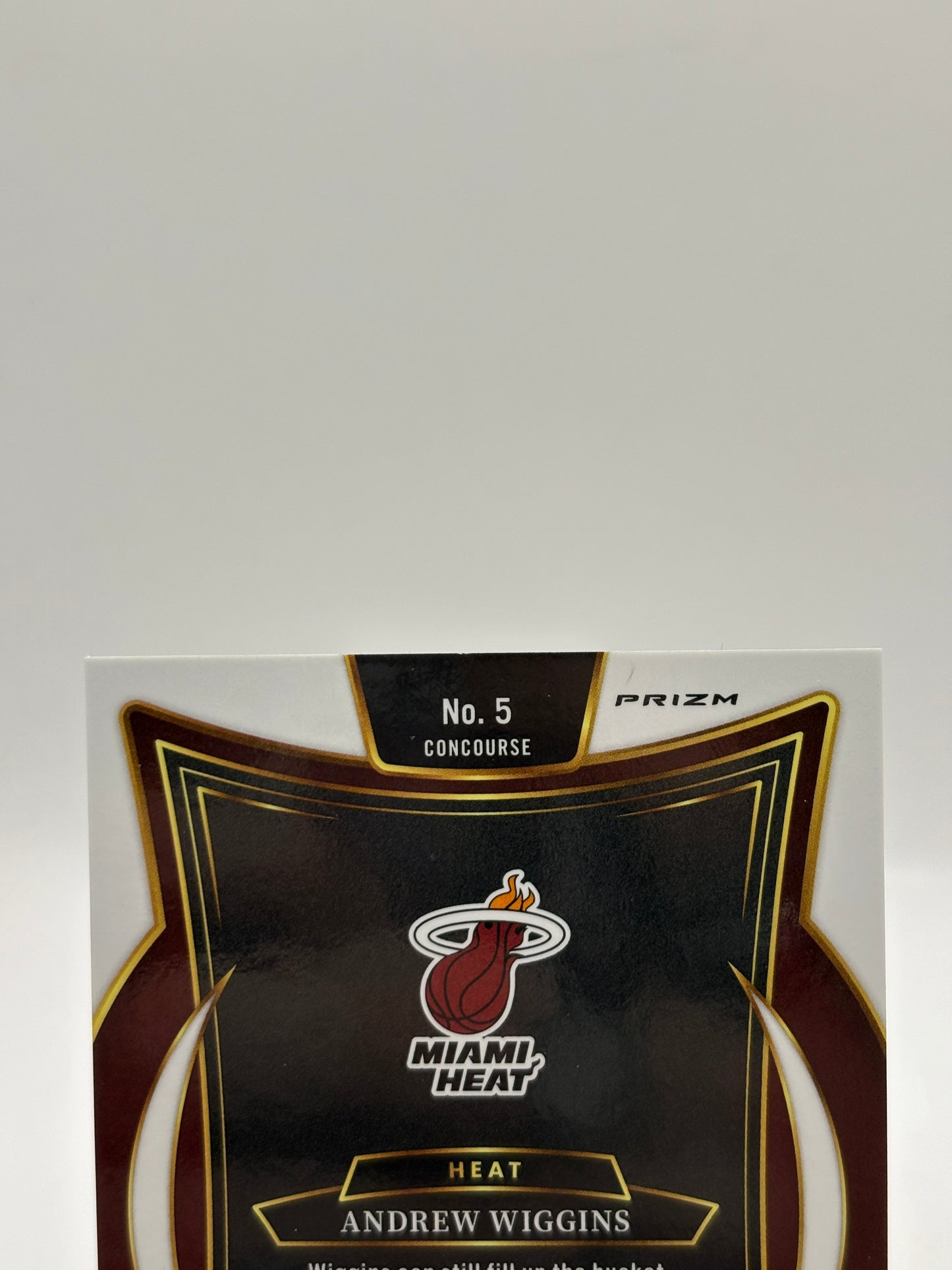 2024-25 Panini Select Basketball #5 Andrew Wiggins 05/20 Blue Sparkle