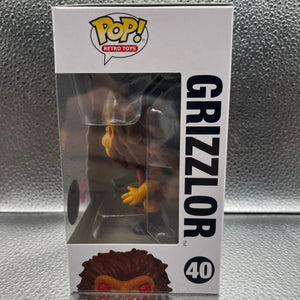 Funko POP Retro Toys - MOTU Grizzlor #40 (Flocked Popcultcha Exclusive) FRENLY BRICKS - Open 7 Days