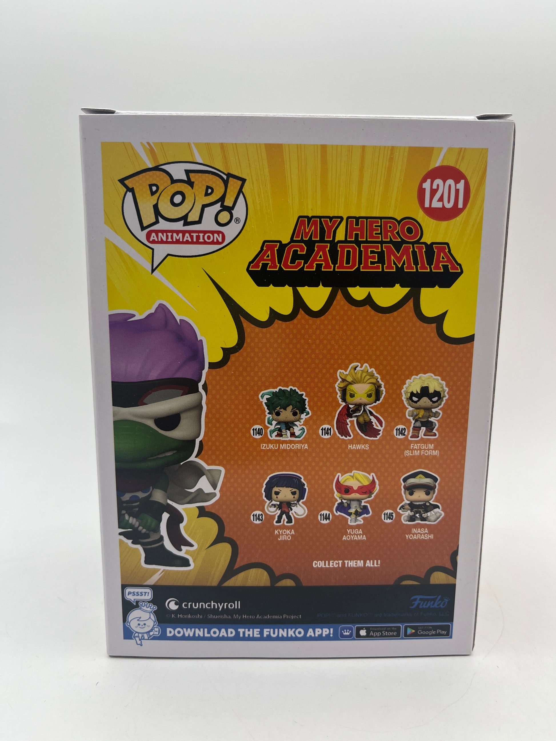 Funko POP Animation My Hero Academia Spinner 1201 2022 Winter Convention Limited FRENLY BRICKS - Open 7 Days