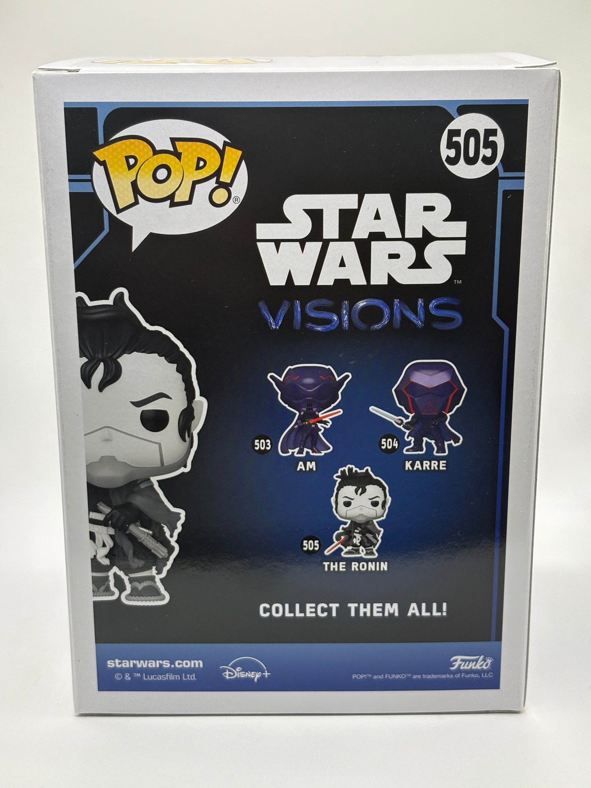 Funko POP! Star Wars Visions #505 The Ronin Bobble-Head Target Exclusive FRENLY BRICKS - Open 7 Days