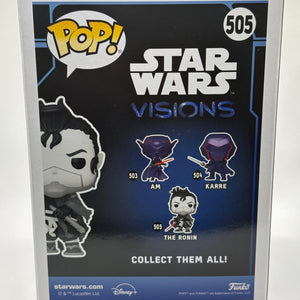 Funko POP! Star Wars Visions #505 The Ronin Bobble-Head Target Exclusive FRENLY BRICKS - Open 7 Days