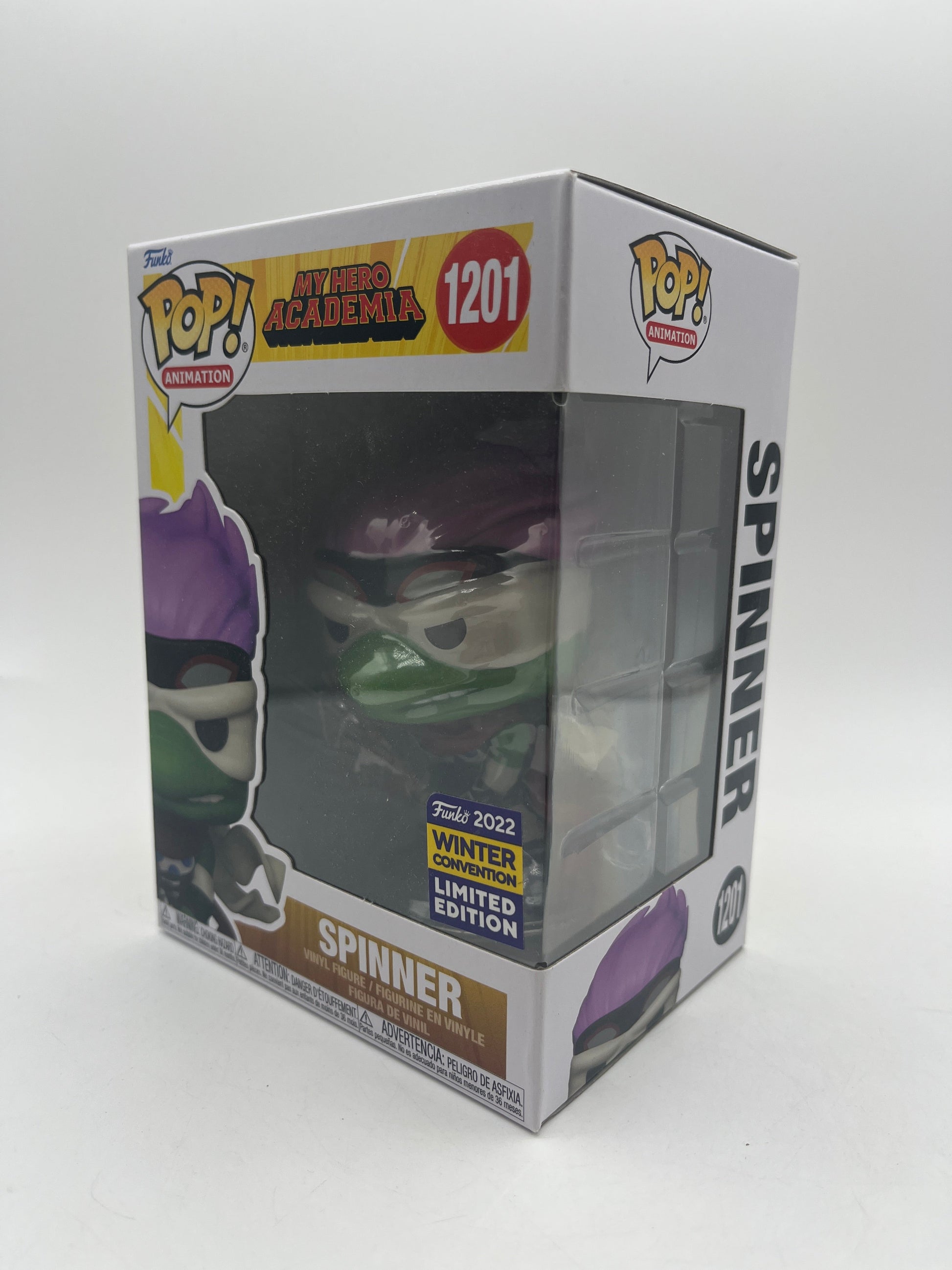 Funko POP Animation My Hero Academia Spinner 1201 2022 Winter Convention Limited FRENLY BRICKS - Open 7 Days