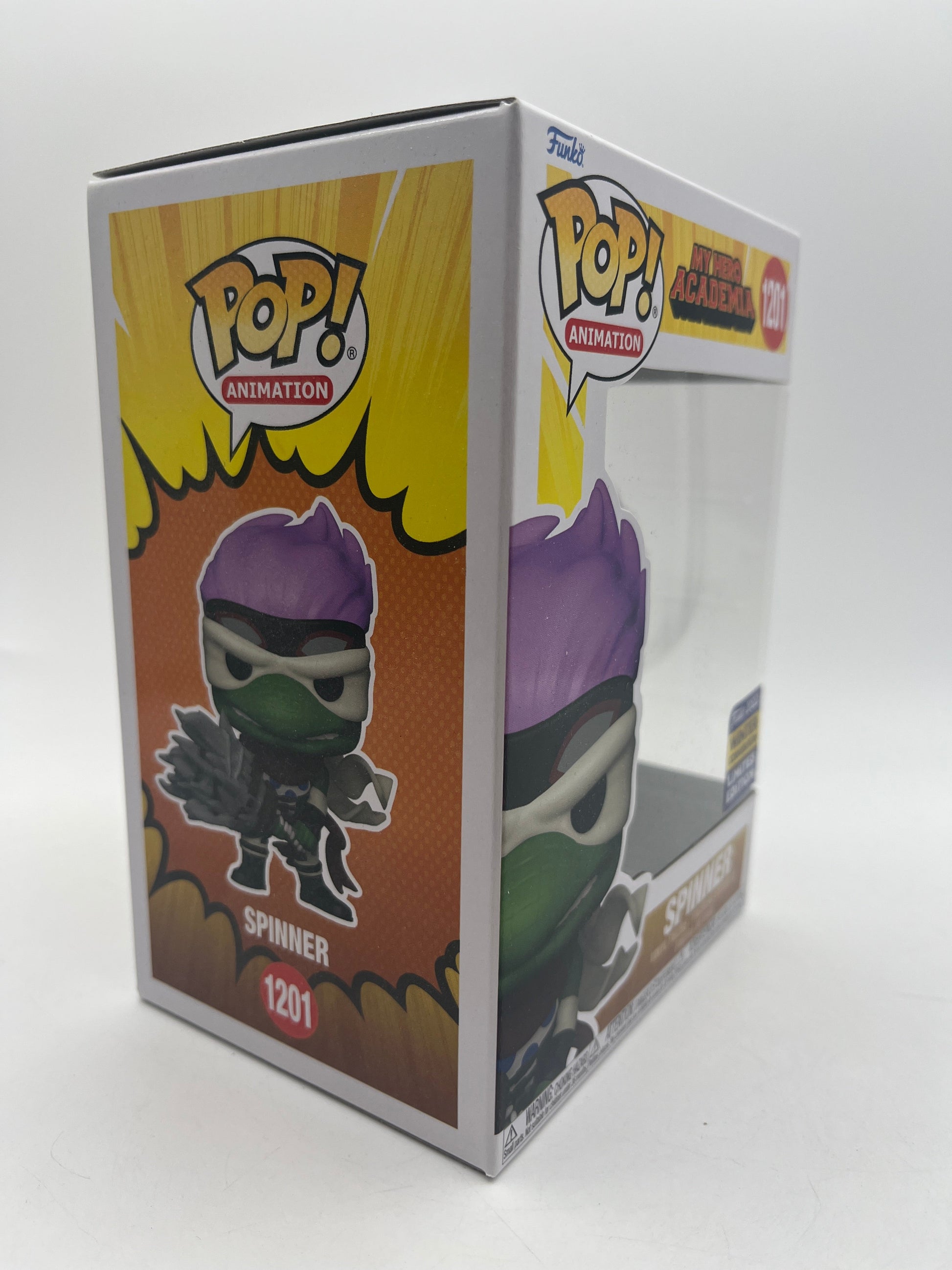 Funko POP Animation My Hero Academia Spinner 1201 2022 Winter Convention Limited FRENLY BRICKS - Open 7 Days