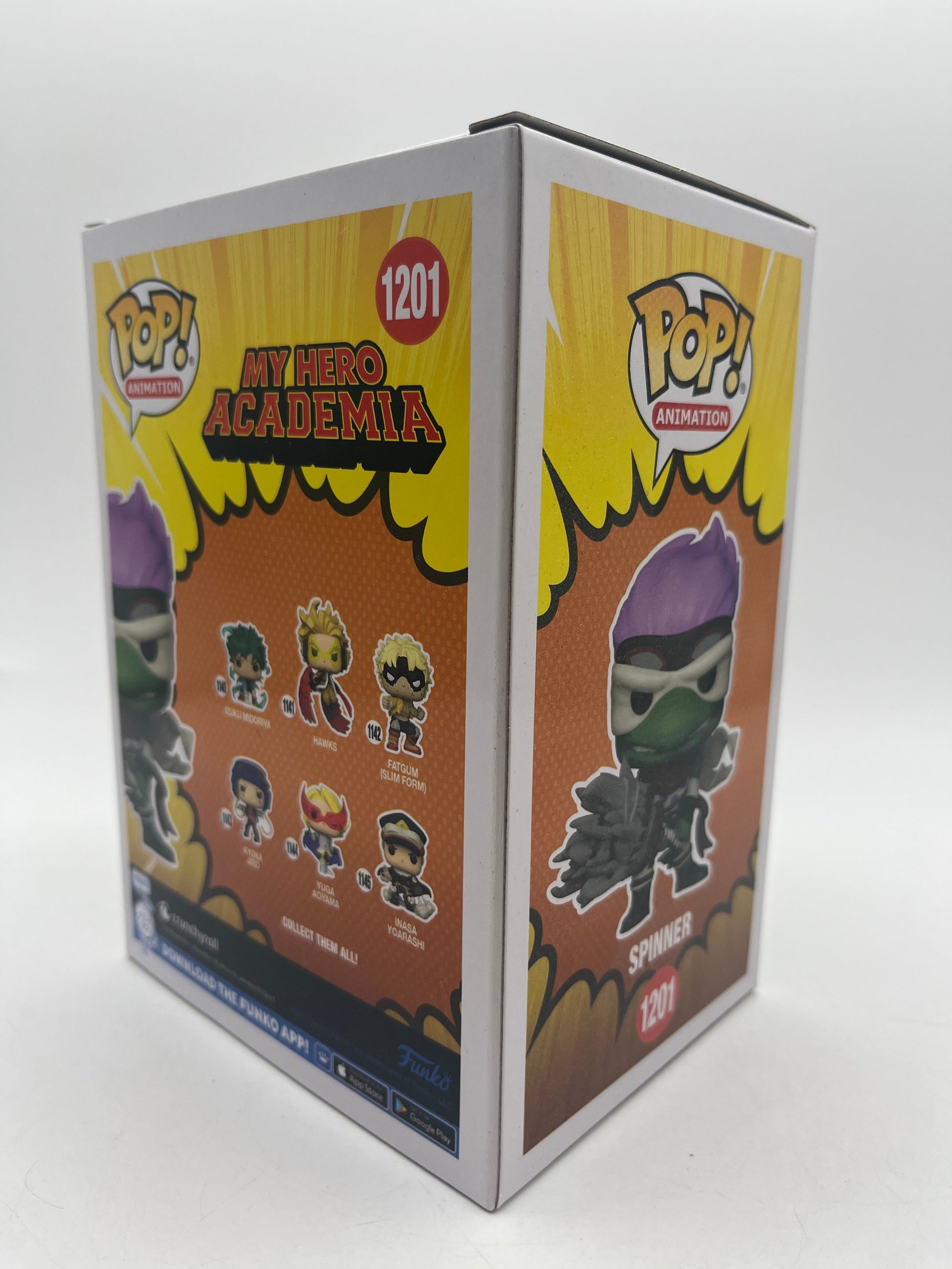 Funko POP Animation My Hero Academia Spinner 1201 2022 Winter Convention Limited FRENLY BRICKS - Open 7 Days