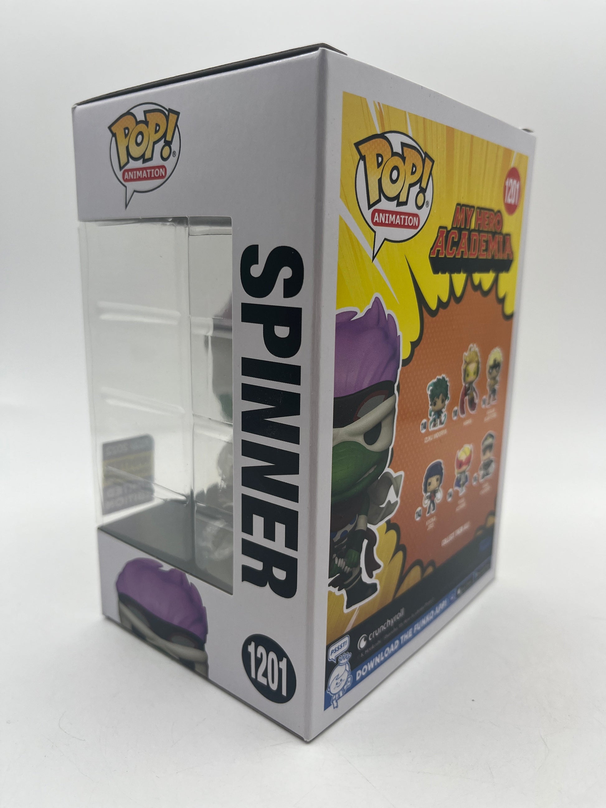 Funko POP Animation My Hero Academia Spinner 1201 2022 Winter Convention Limited FRENLY BRICKS - Open 7 Days