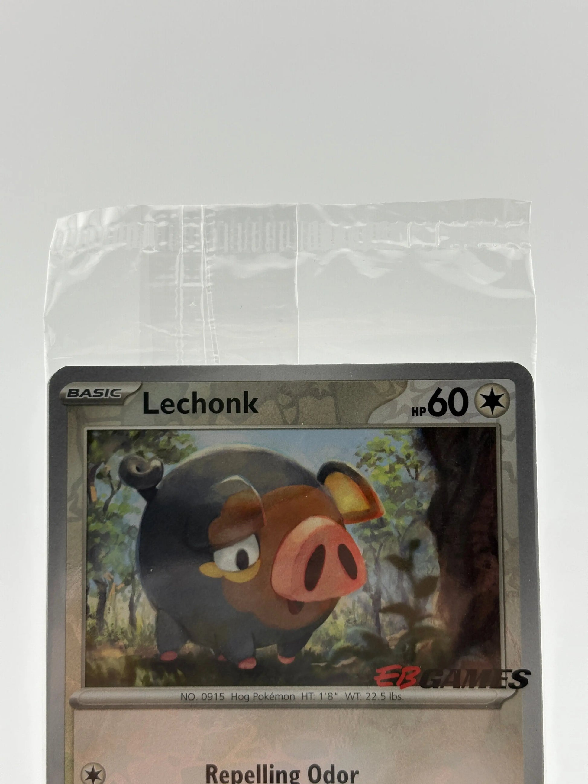 Pokemon TCG Scarlet & Violet Base - Lechonk 154/198 SV1 EB Games Promo Sealed FRENLY BRICKS - Open 7 Days