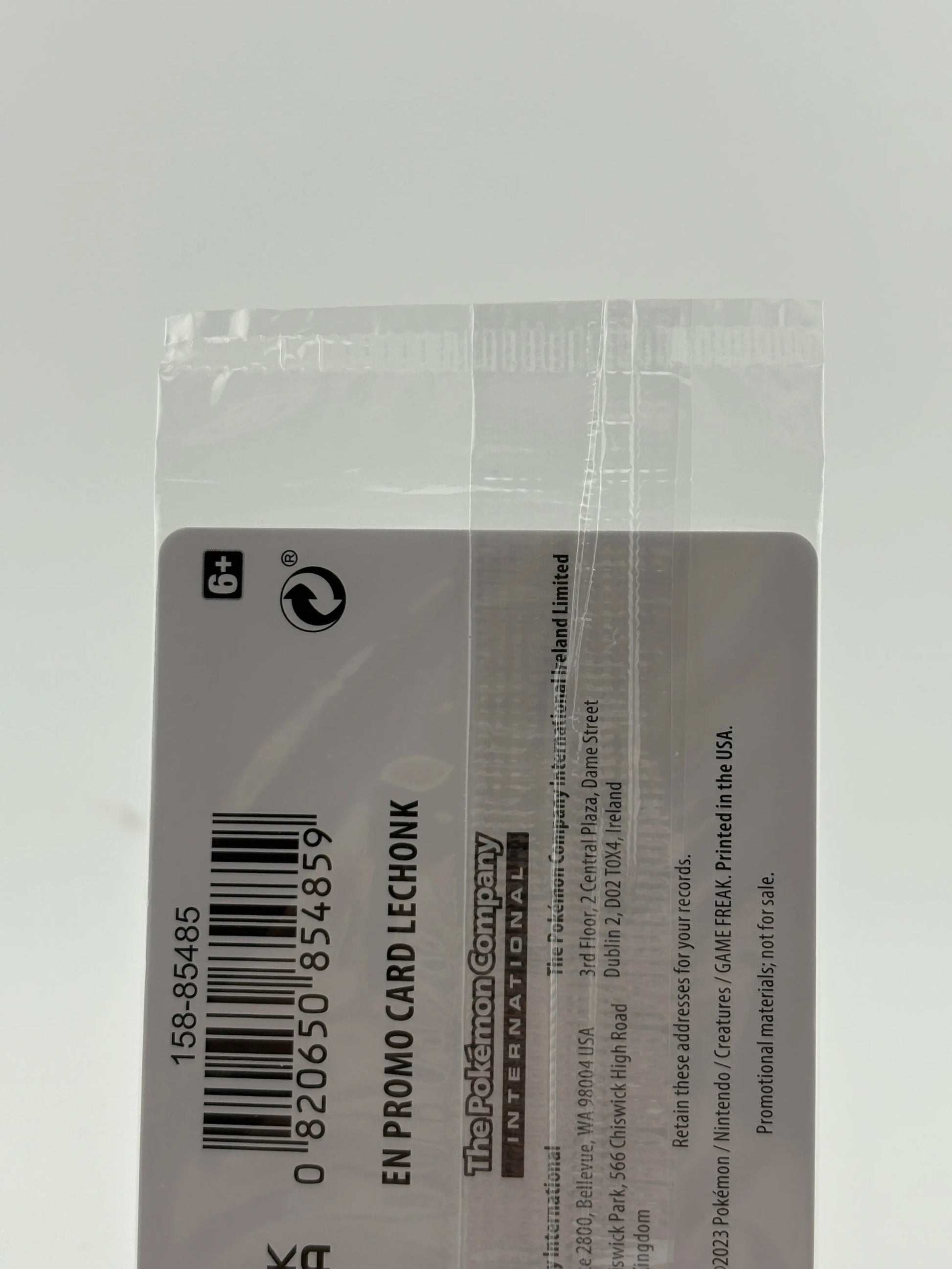 Pokemon TCG Scarlet & Violet Base - Lechonk 154/198 SV1 EB Games Promo Sealed FRENLY BRICKS - Open 7 Days