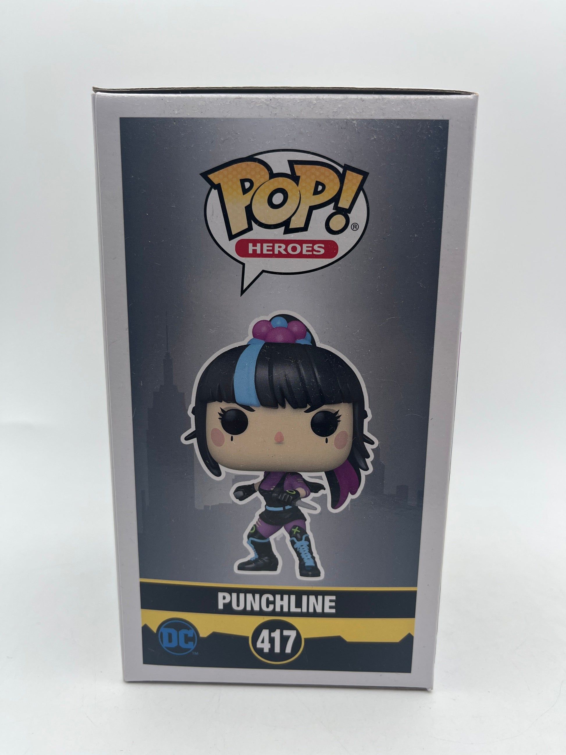 Funko POP! Heroes DC Batman - "Punchline" #417 2021 Fall Convention Exclusive FRENLY BRICKS - Open 7 Days