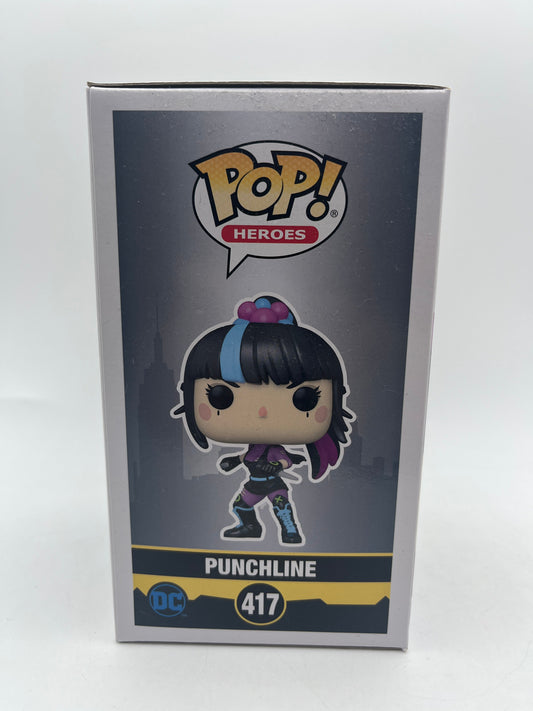 Funko POP! Heroes DC Batman - "Punchline" #417 2021 Fall Convention Exclusive FRENLY BRICKS - Open 7 Days