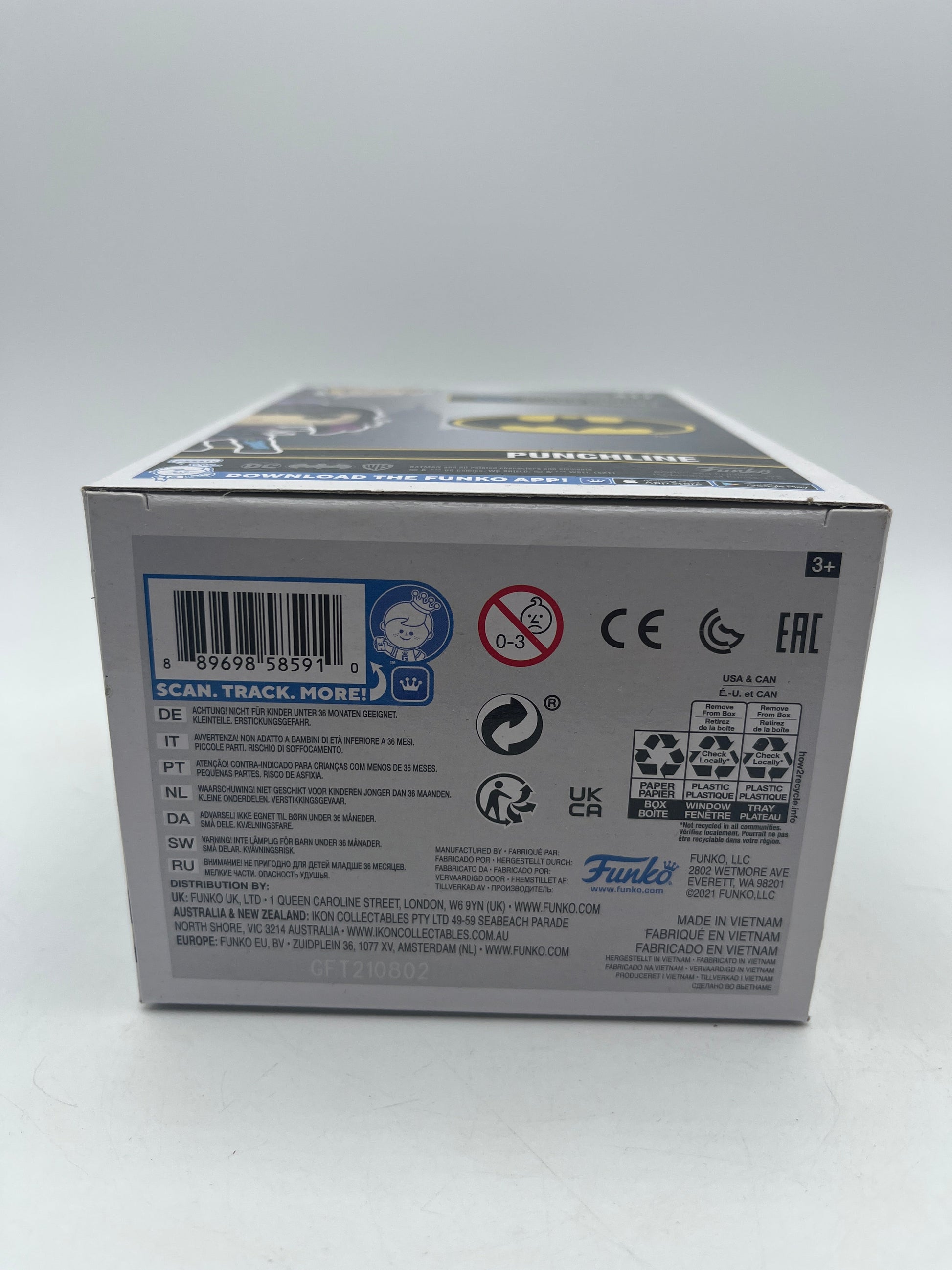 Funko POP! Heroes DC Batman - "Punchline" #417 2021 Fall Convention Exclusive FRENLY BRICKS - Open 7 Days