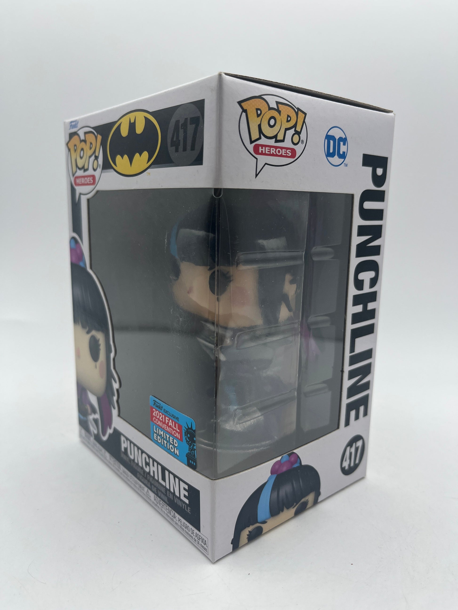 Funko POP! Heroes DC Batman - "Punchline" #417 2021 Fall Convention Exclusive FRENLY BRICKS - Open 7 Days