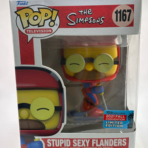Funko POP! Television The Simpsons #1167 Stupid Sexy Flanders 2021 Fall Convention FRENLY BRICKS - Open 7 Days