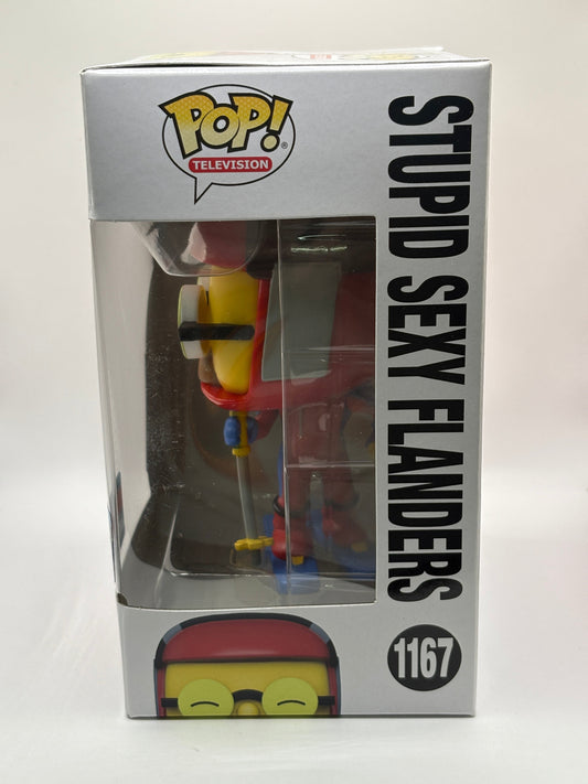 Funko POP! Television The Simpsons #1167 Stupid Sexy Flanders 2021 Fall Convention FRENLY BRICKS - Open 7 Days