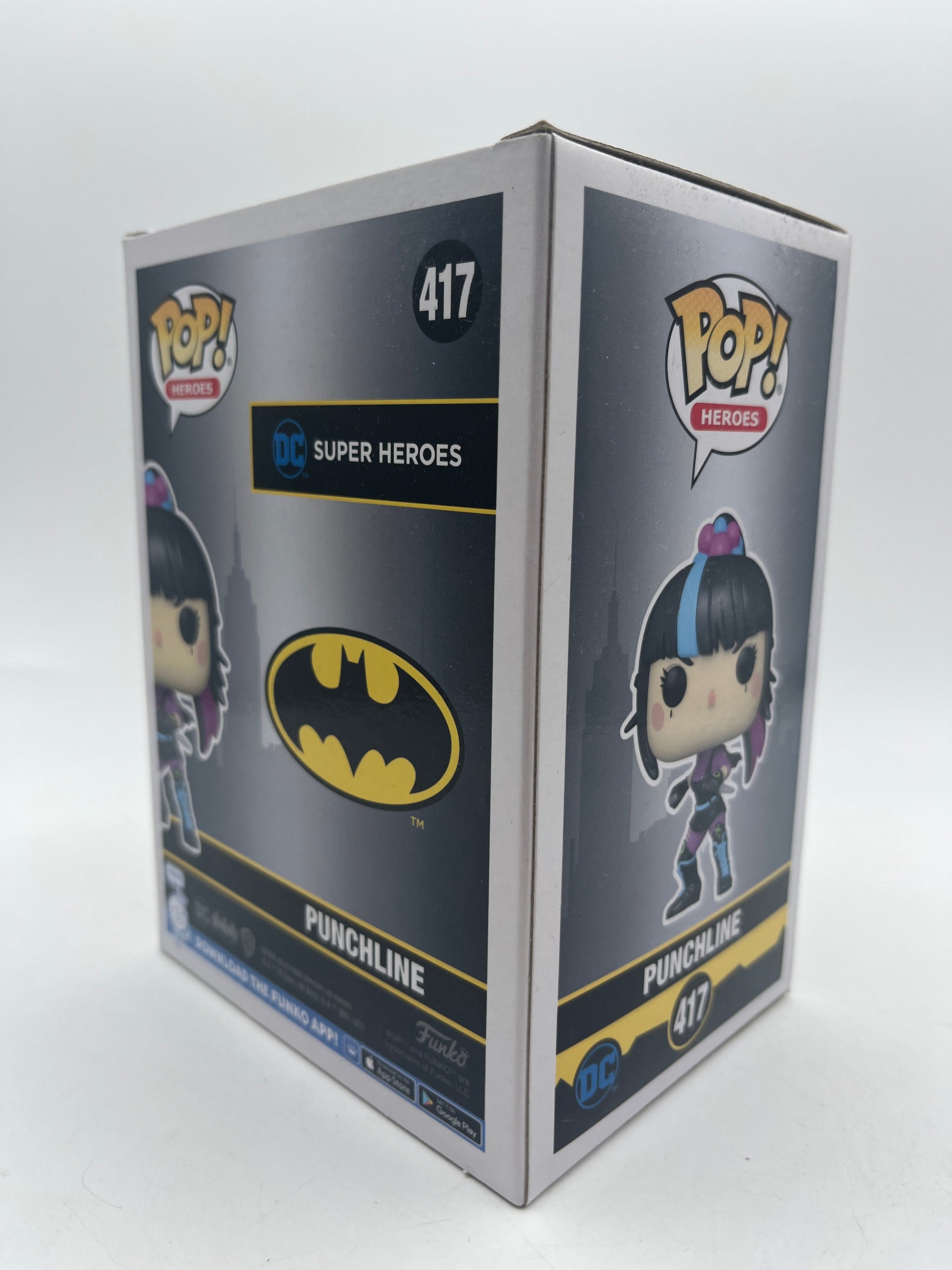 Funko POP! Heroes DC Batman - "Punchline" #417 2021 Fall Convention Exclusive FRENLY BRICKS - Open 7 Days