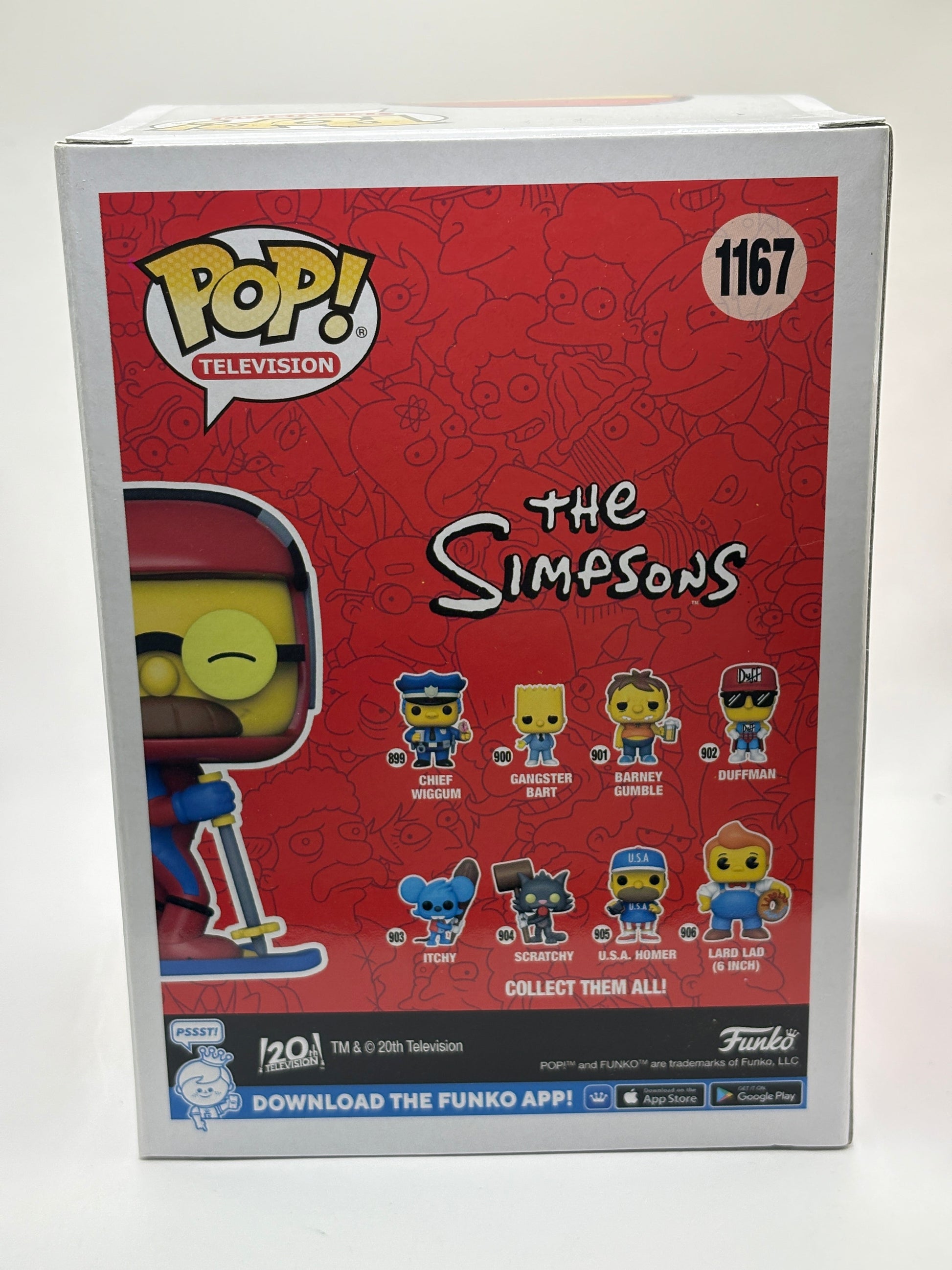 Funko POP! Television The Simpsons #1167 Stupid Sexy Flanders 2021 Fall Convention FRENLY BRICKS - Open 7 Days