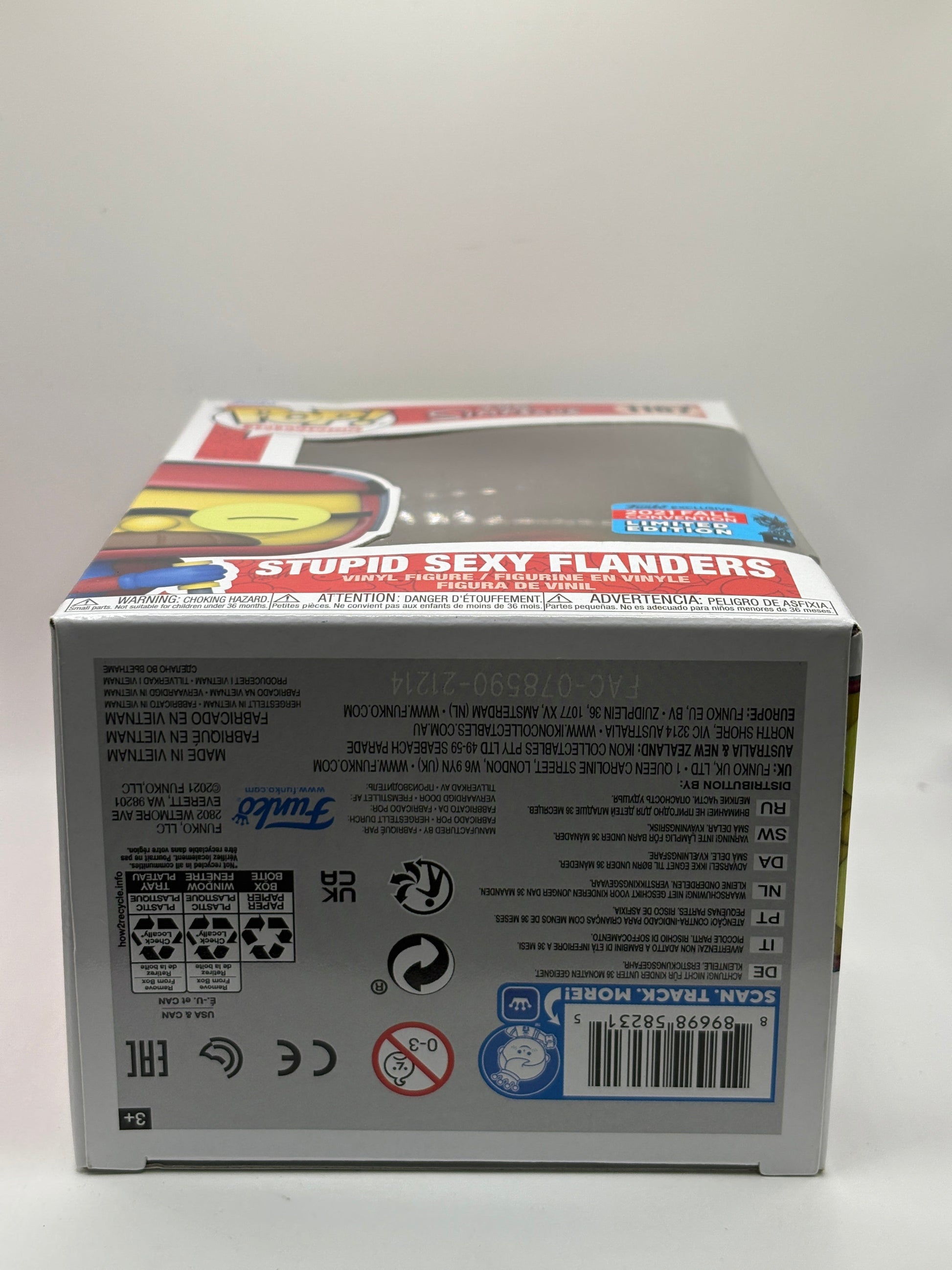 Funko POP! Television The Simpsons #1167 Stupid Sexy Flanders 2021 Fall Convention FRENLY BRICKS - Open 7 Days