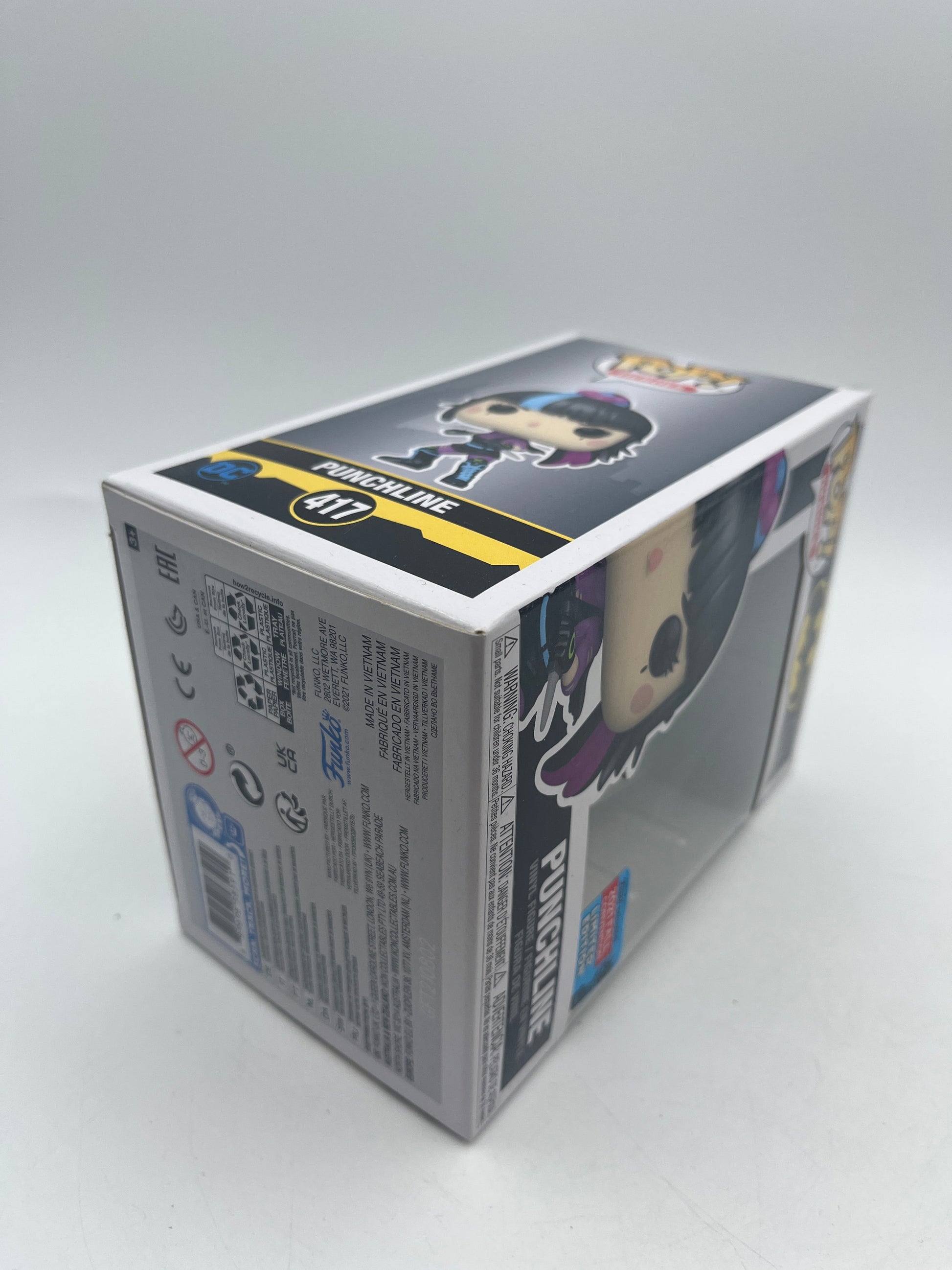 Funko POP! Heroes DC Batman - "Punchline" #417 2021 Fall Convention Exclusive FRENLY BRICKS - Open 7 Days