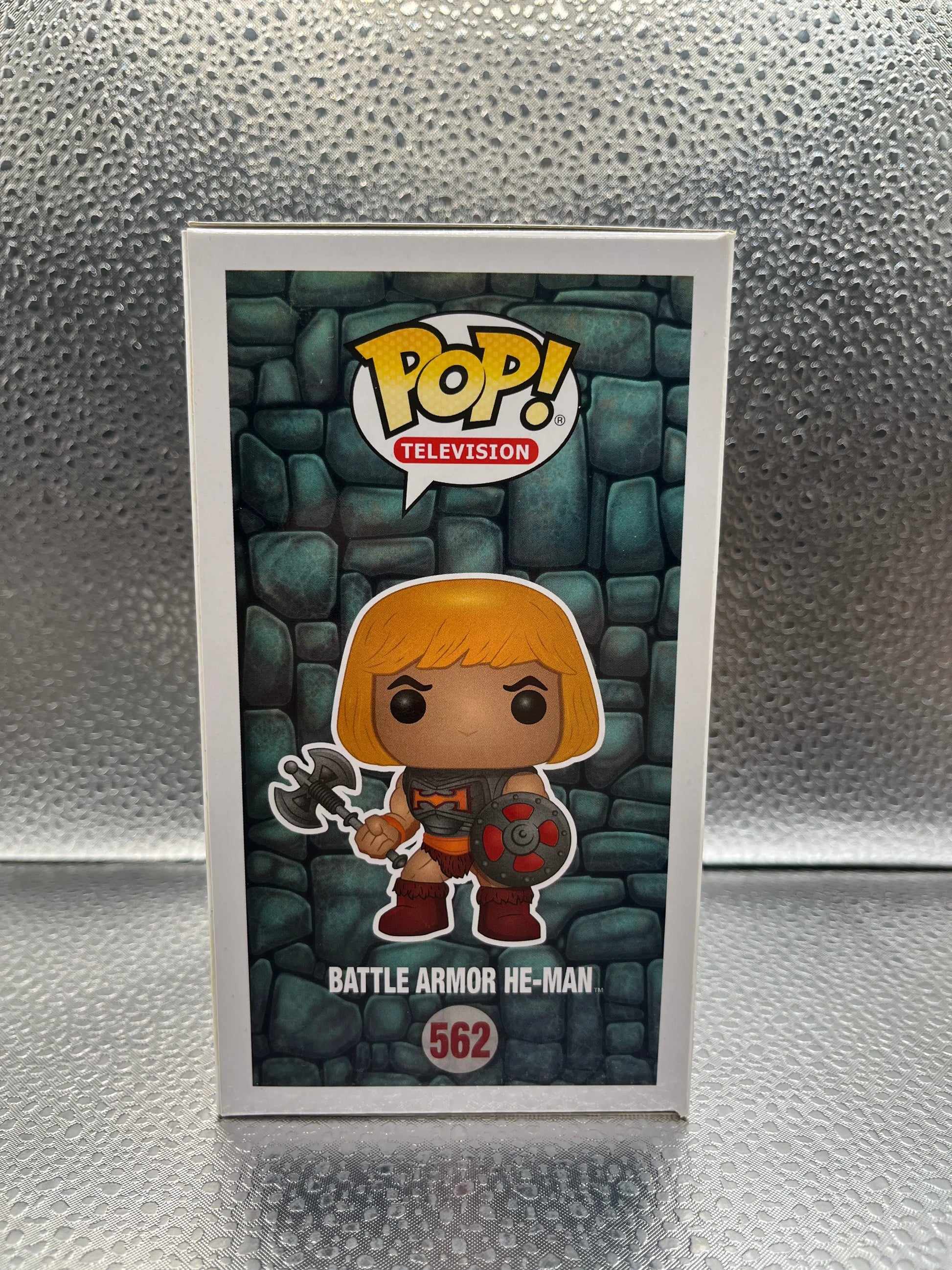 Funko POP Television - MOTU Battle Armor HE-MAN #562 FRENLY BRICKS - Open 7 Days