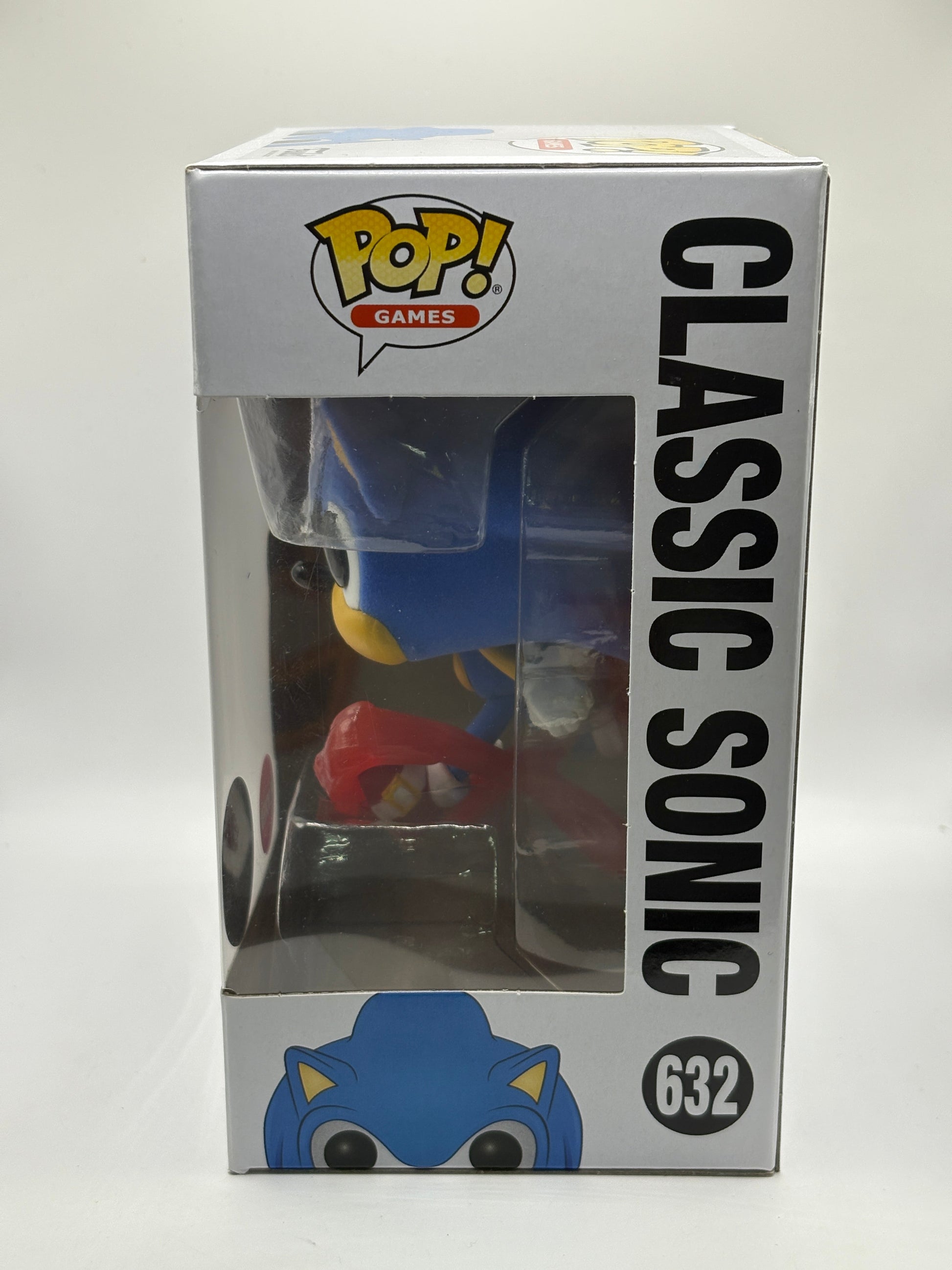 Funko POP! Games Sonic the Hedgehog #632 Classic Sonic Flocked Popcultcha FRENLY BRICKS - Open 7 Days