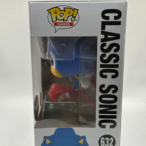 Funko POP! Games Sonic the Hedgehog #632 Classic Sonic Flocked Popcultcha FRENLY BRICKS - Open 7 Days