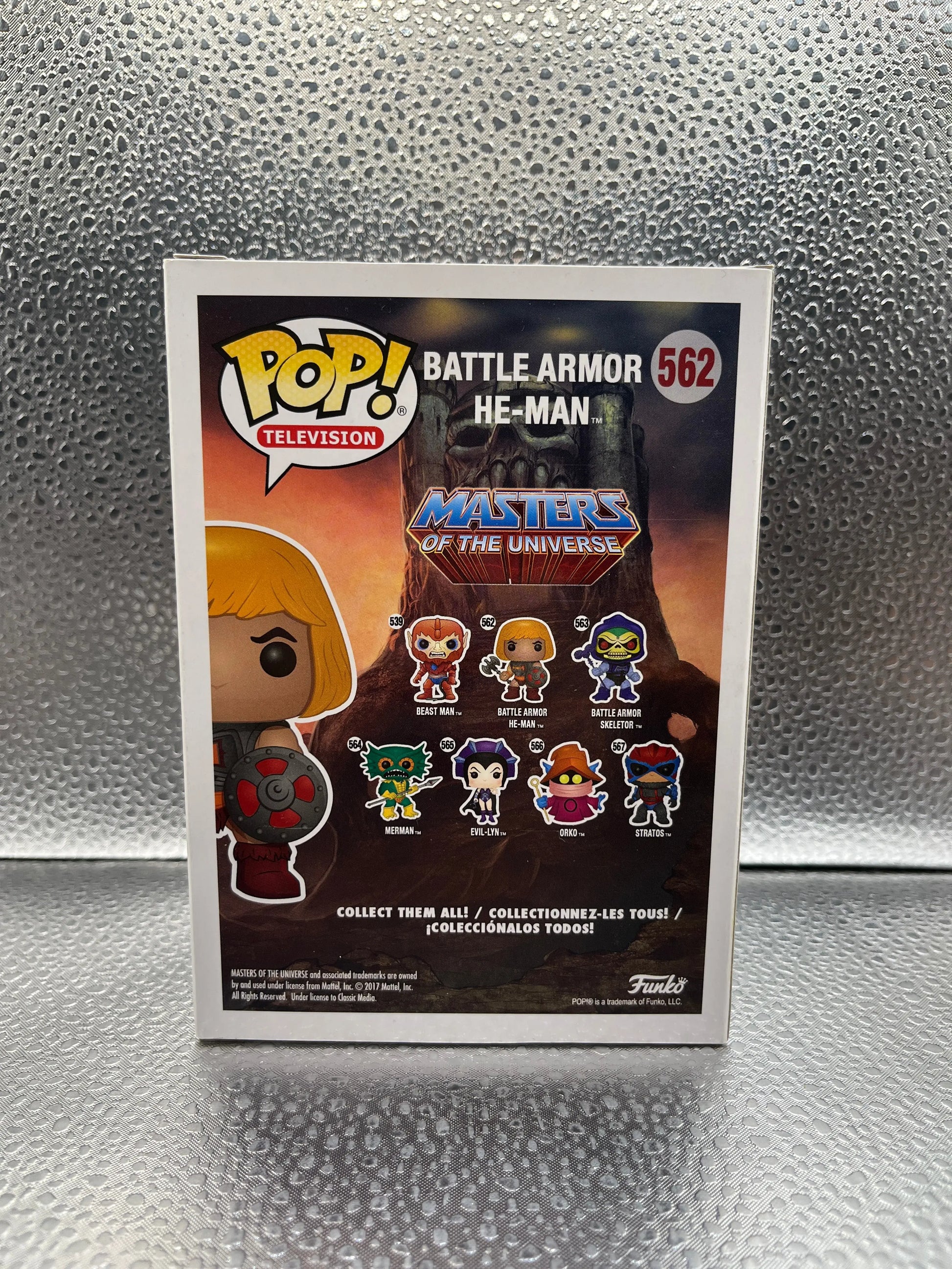 Funko POP Television - MOTU Battle Armor HE-MAN #562 FRENLY BRICKS - Open 7 Days