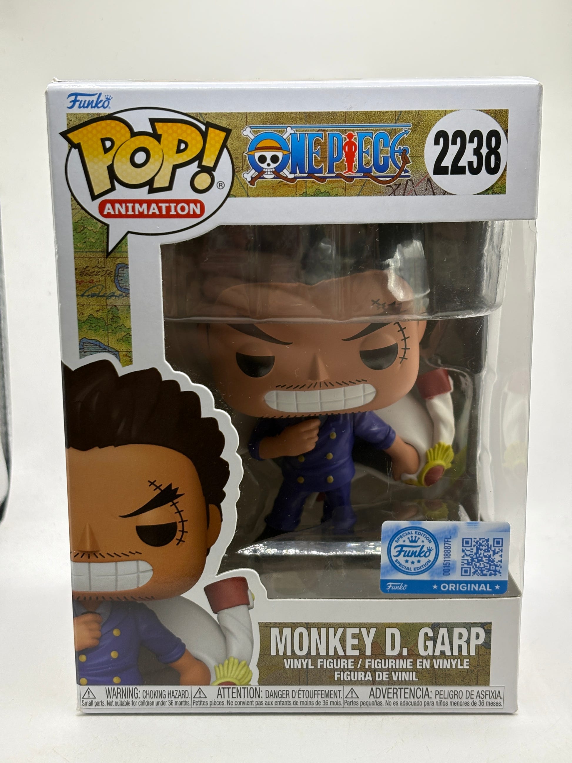 Funko POP! Animation One Piece #2238 Monkey D. Garp Vinyl Figure (1) image 1