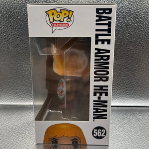 Funko POP Television - MOTU Battle Armor HE-MAN #562 FRENLY BRICKS - Open 7 Days
