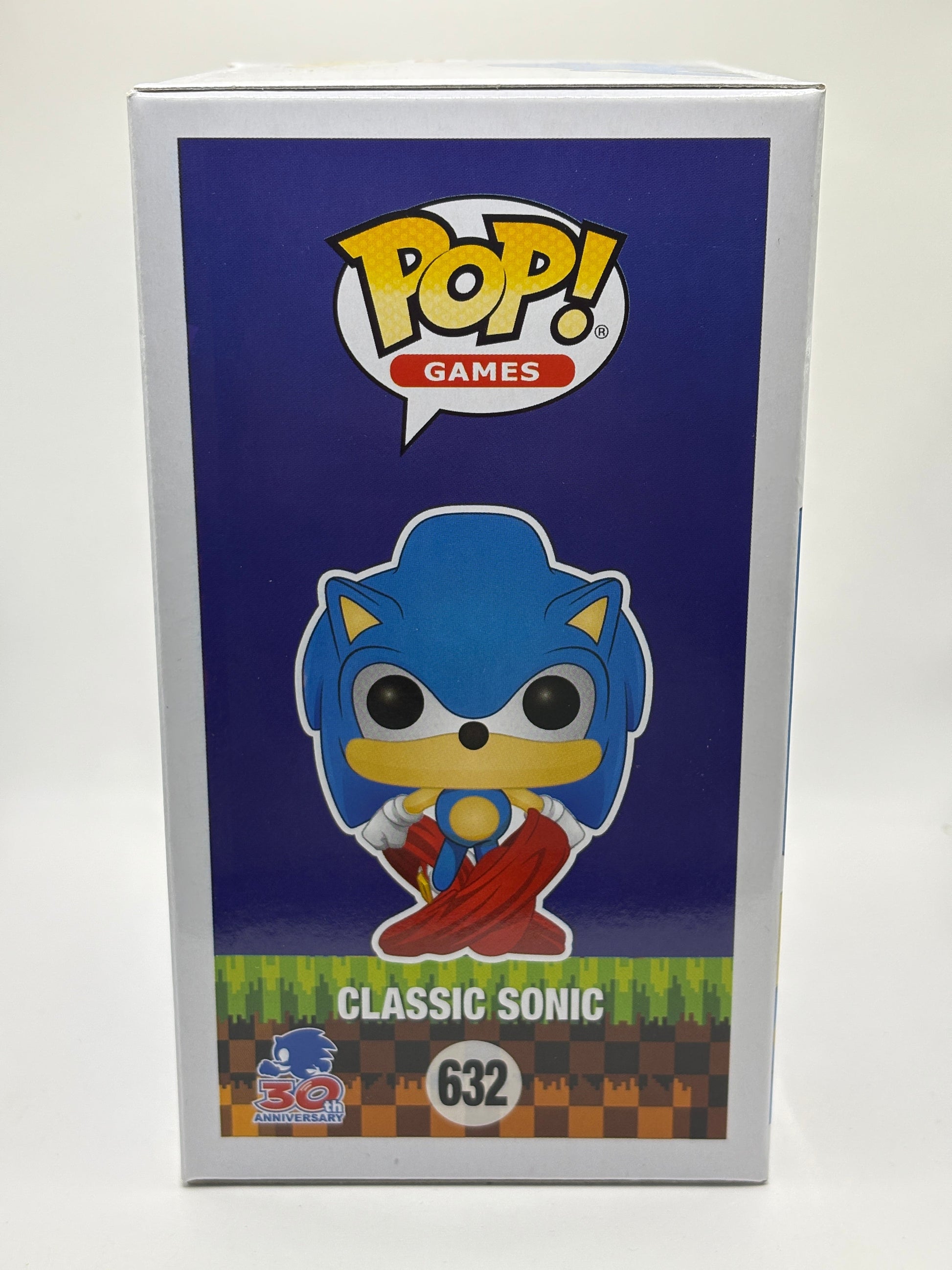 Funko POP! Games Sonic the Hedgehog #632 Classic Sonic Flocked Popcultcha FRENLY BRICKS - Open 7 Days