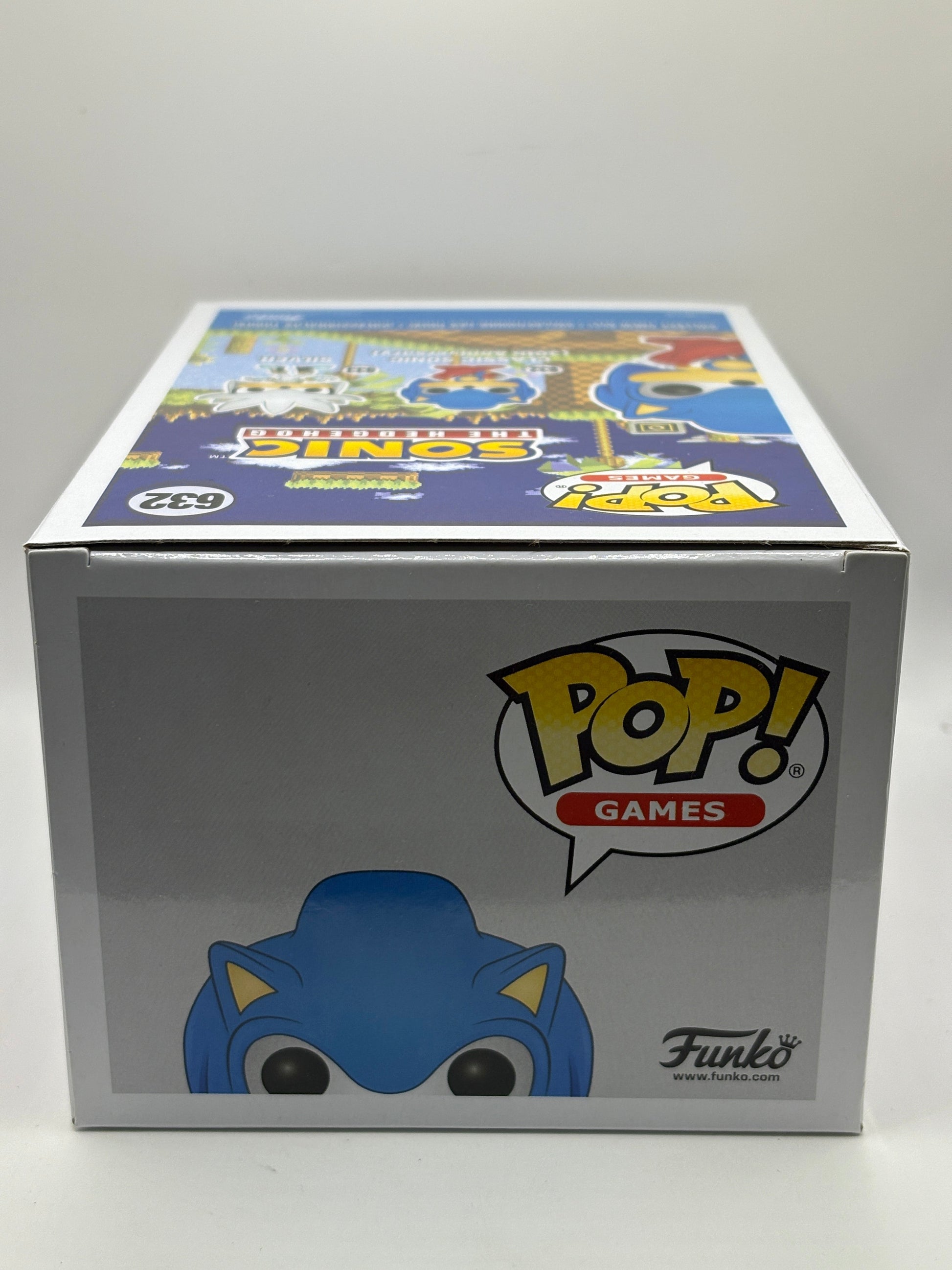 Funko POP! Games Sonic the Hedgehog #632 Classic Sonic Flocked Popcultcha FRENLY BRICKS - Open 7 Days