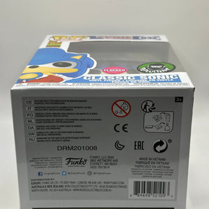 Funko POP! Games Sonic the Hedgehog #632 Classic Sonic Flocked Popcultcha FRENLY BRICKS - Open 7 Days