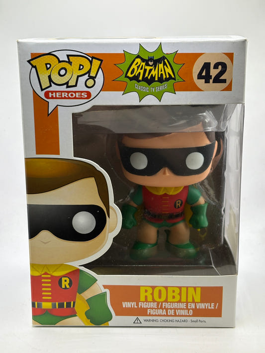 Funko POP! Heroes Batman Classic TV #42 Robin Vinyl Figure 2013