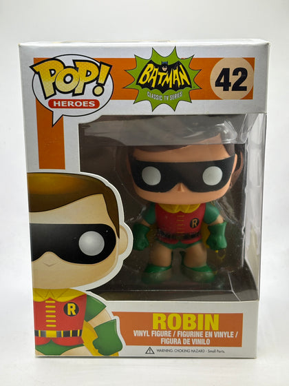 Funko POP! Heroes Batman Classic TV #42 Robin Vinyl Figure 2013