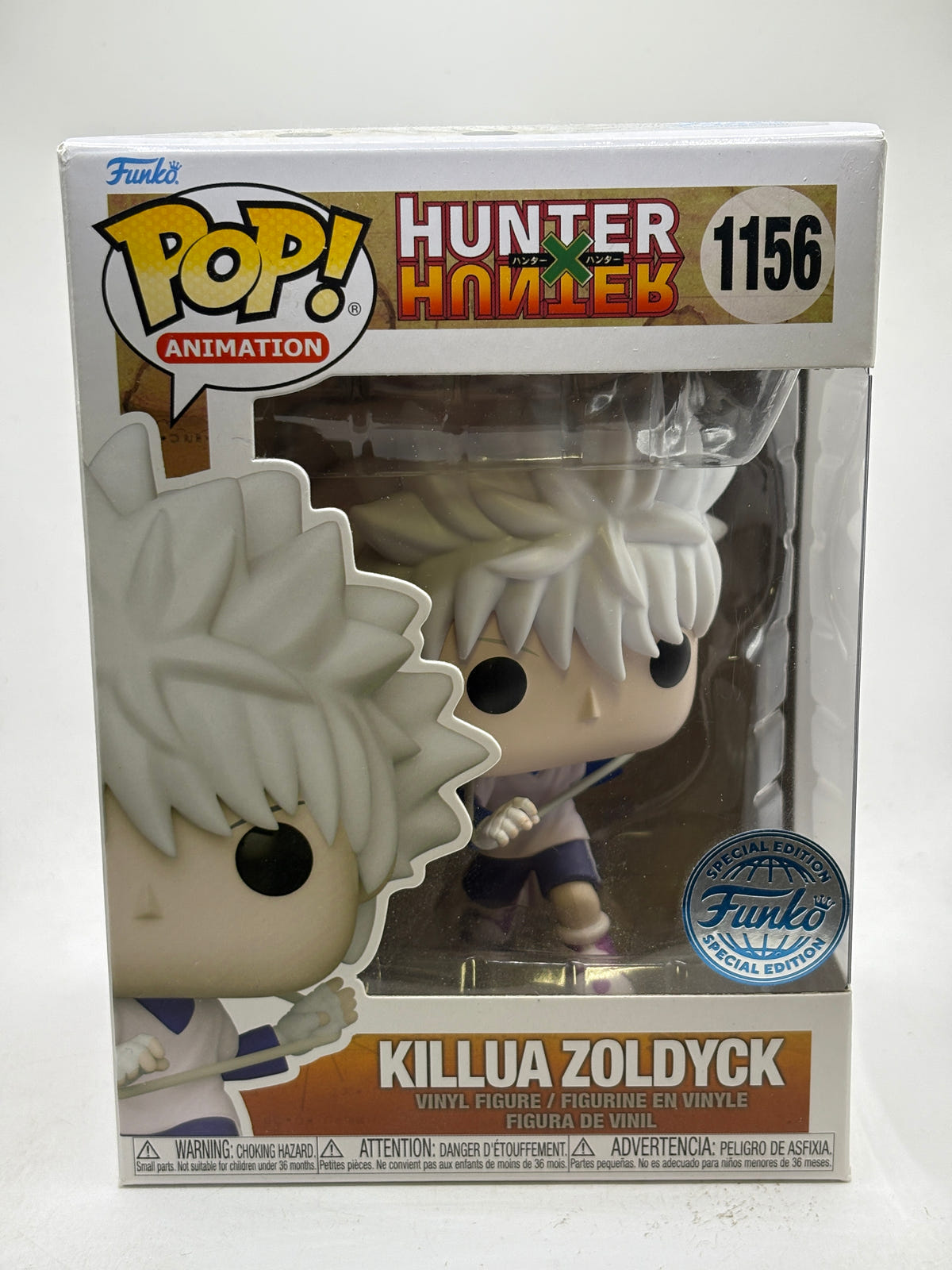 Funko POP! Animation Hunter x Hunter #1156 Killua Zoldyck SE Vinyl Figure image 1