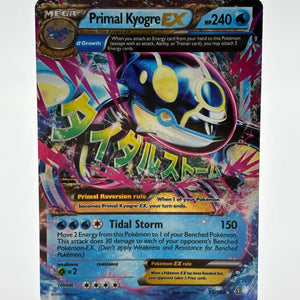Pokemon TCG Primal Clash - Primal Kyogre EX 55/160 MP FRENLY BRICKS - Open 7 Days