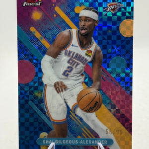 Shai Gilgeous-Alexander 2025-26 Topps Finest Common Purple X-Fractor /99 Thunder FRENLY BRICKS - Open 7 Days