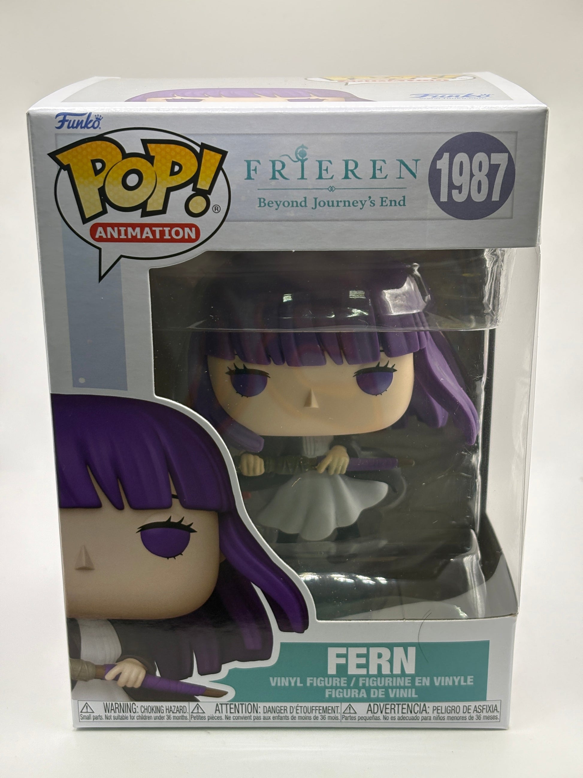 Funko POP! Animation Frieren #1987 Fern Vinyl Figure FRENLY BRICKS - Open 7 Days