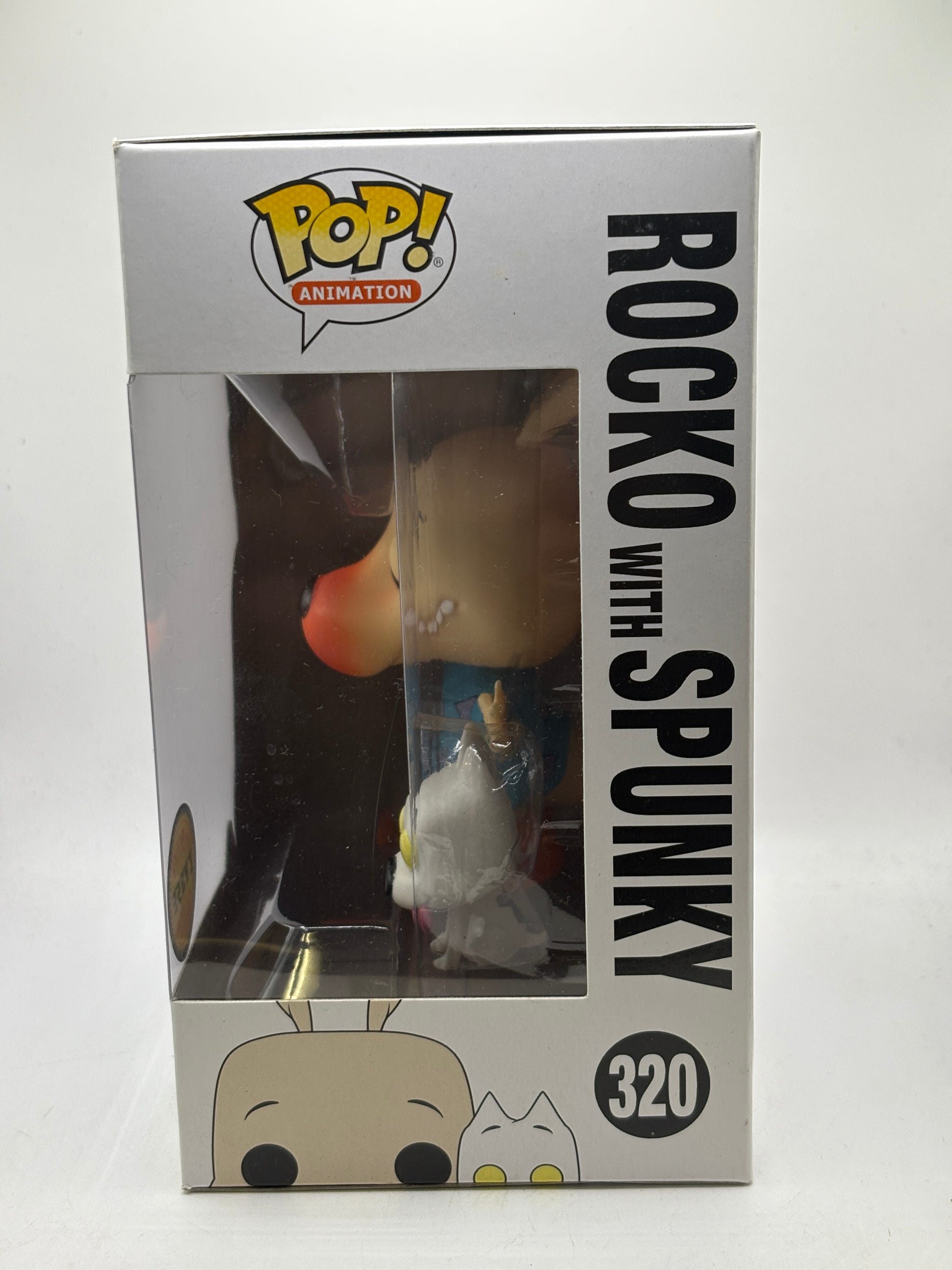 Funko POP! Animation Rocko’s Modern Life #320 Rocko with Spunky Chase image 2