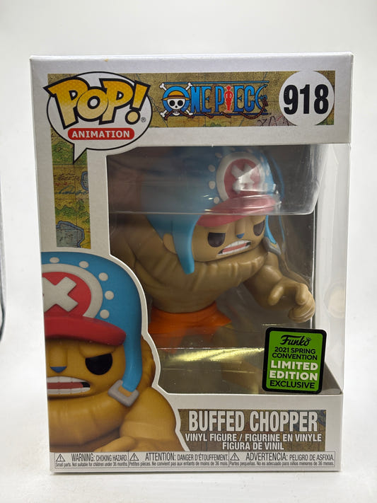 Funko POP! Animation One Piece #918 Buffed Chopper 2021 Spring Vinyl Figure